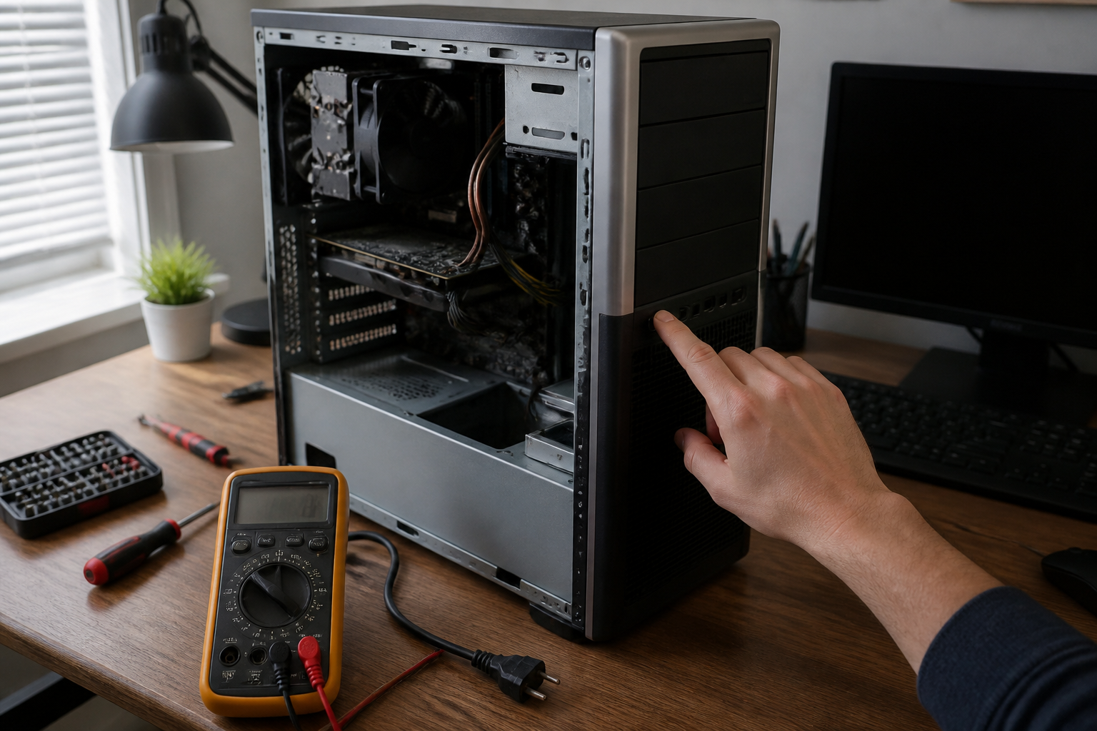 PC qui ne s’allume plus : diagnostic simple avant réparation