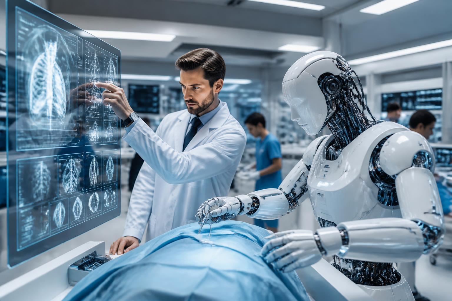 découvrez comment l’intelligence artificielle transforme la médecine, entre avancées révolutionnaires et outil complémentaire pour les professionnels de santé.