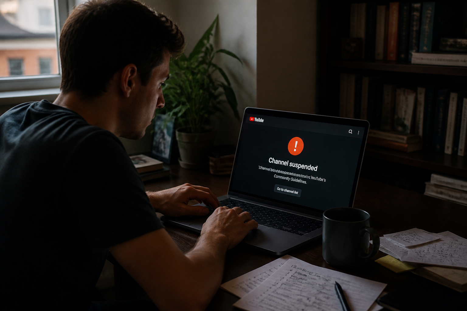 Compte YouTube suspendu : raisons possibles et démarches