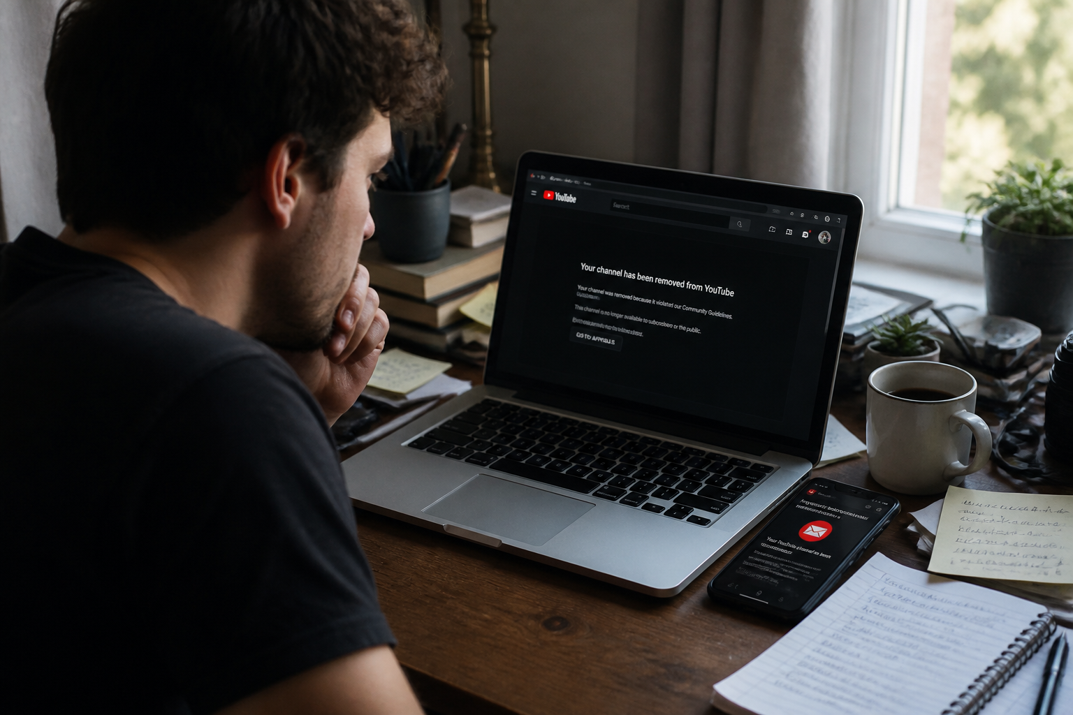 Compte YouTube suspendu : raisons possibles et démarches