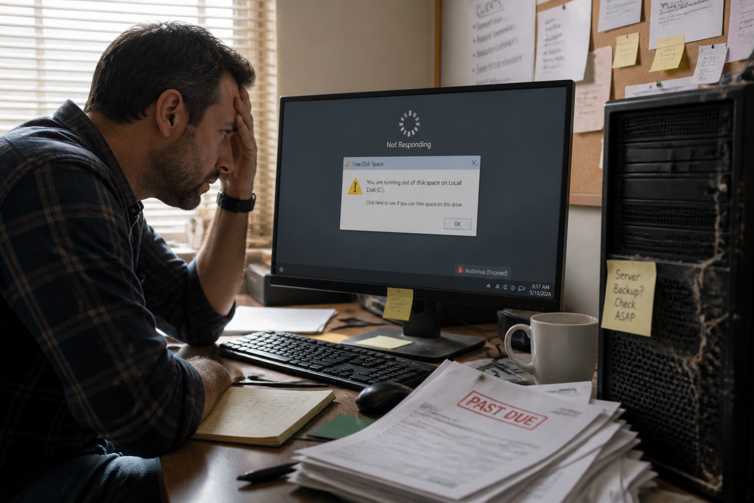 Maintenance informatique en entreprise : les erreurs qui coûtent cher