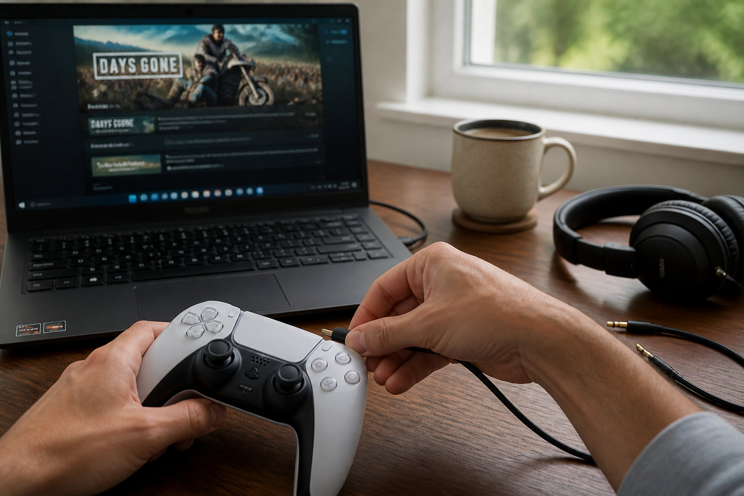 Manette PS5 sur PC : comment la connecter facilement