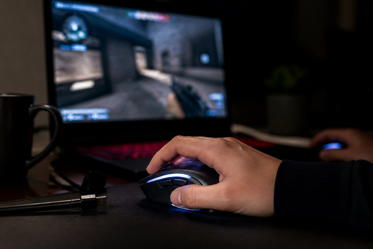 Souris gaming sans fil : autonomie, capteur et latence